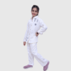 White Cross Floral Co-ord Set - Image 2
