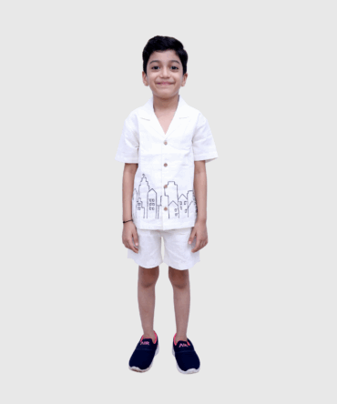 White Building Co-ord Set