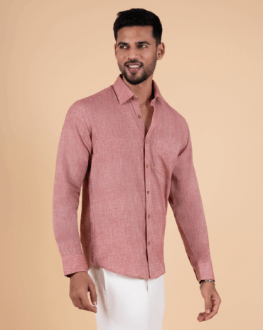 Earth Tone Full Sleeve Men Shirt